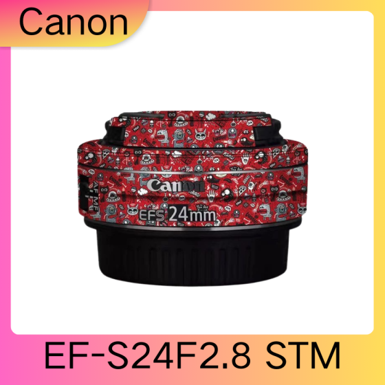 Lentes Canon EFS24F2.8 STM  - Pele câmera, adesivo câmera - com alta resistência a arranhões, à prova d'água e com design elegante.